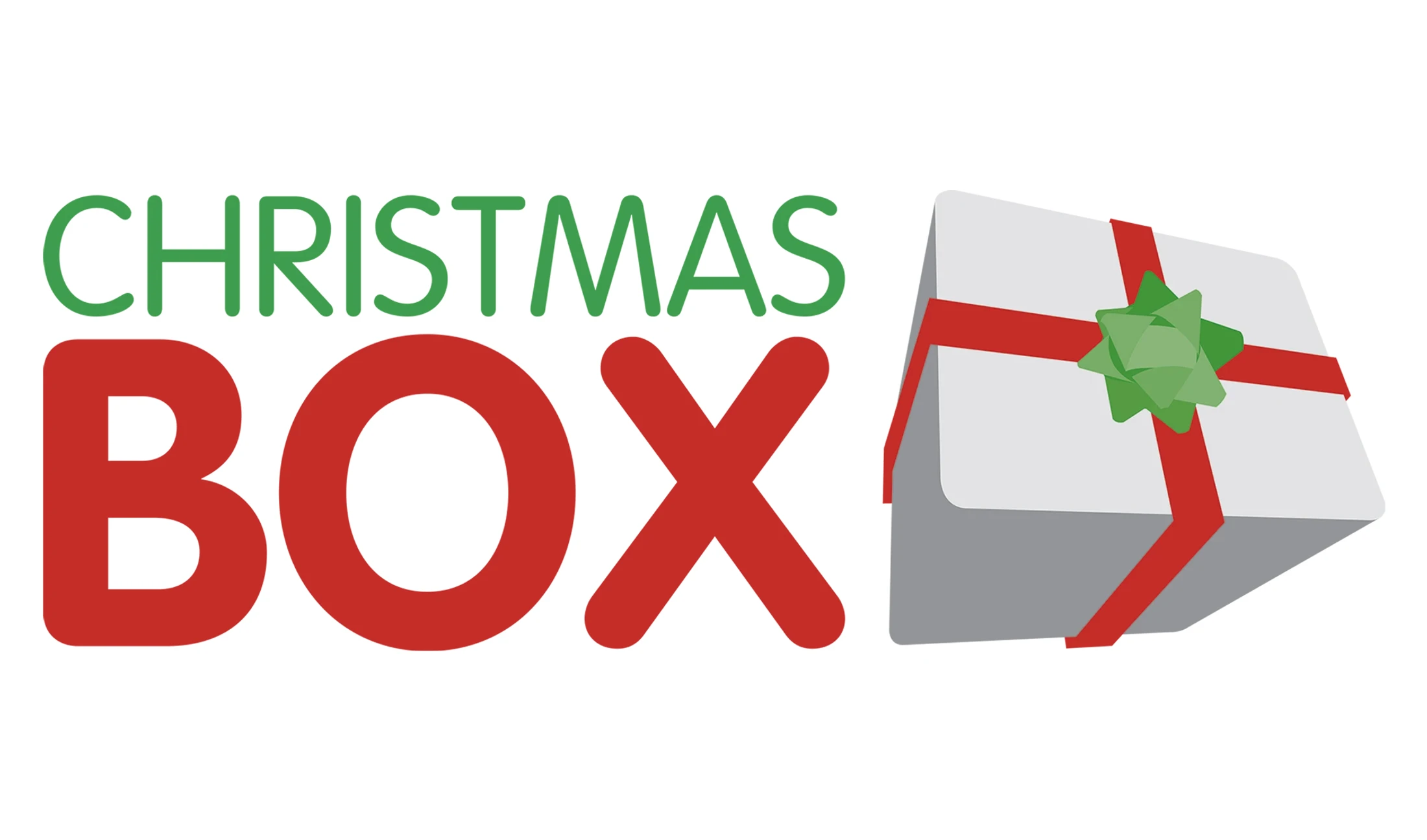 Christmas box logo